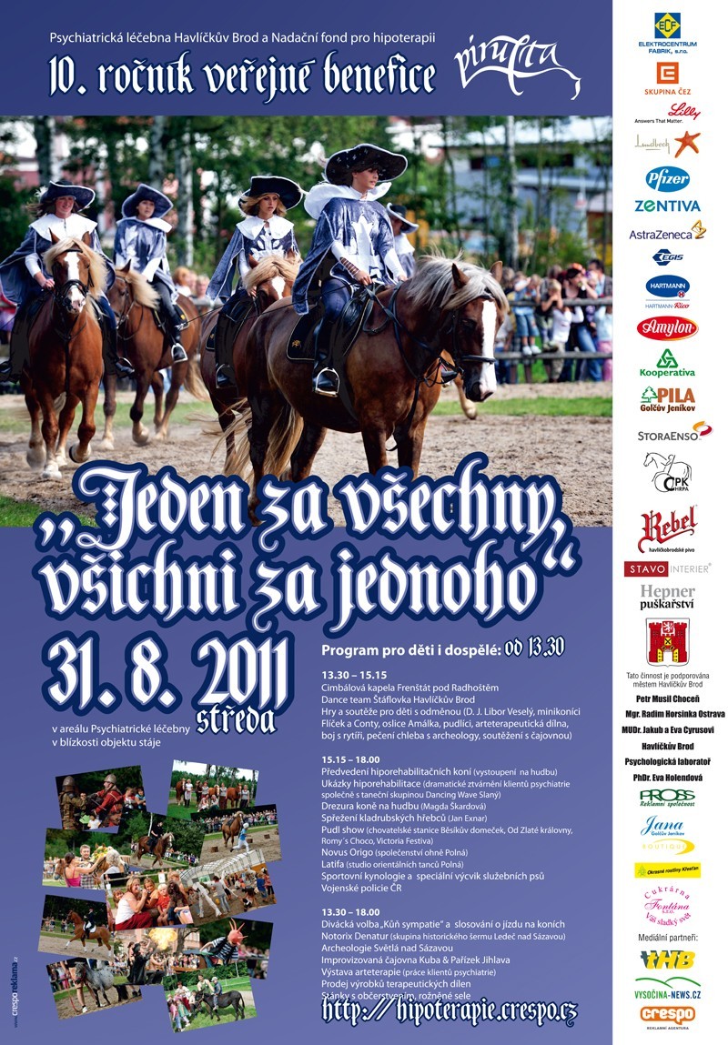 Benefice 2011 - Jeden za vechny, vichni za jednoho