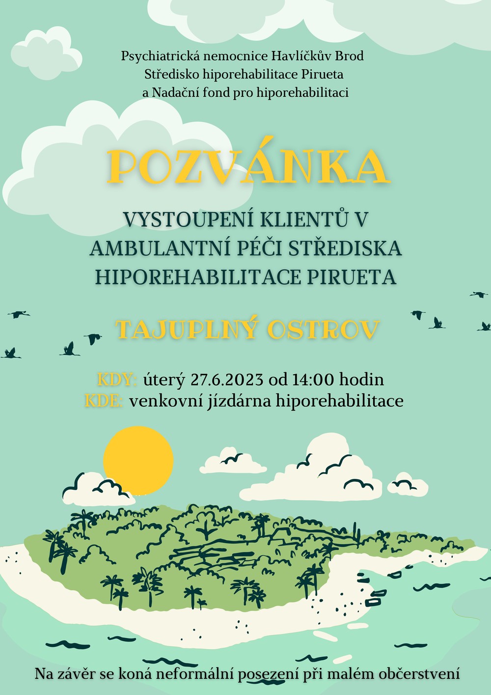 Tajupln ostrov pozvnka
